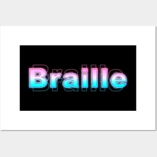 Braille Posters and Art